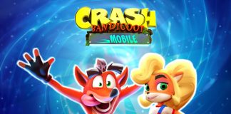 Crash Bandicoot on the run