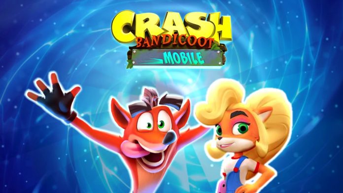 Crash Bandicoot on the run